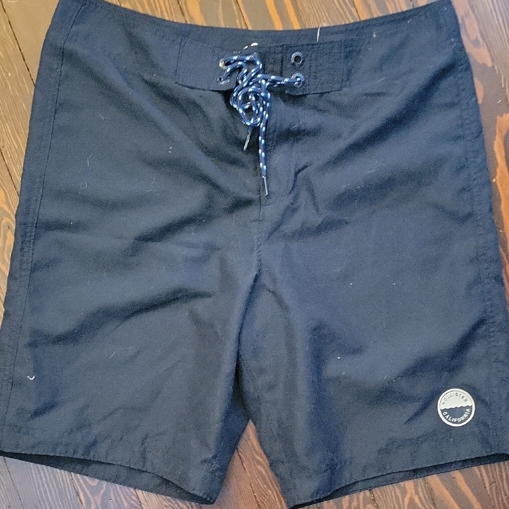 NEW Hollister Navy Board Swim Trunks